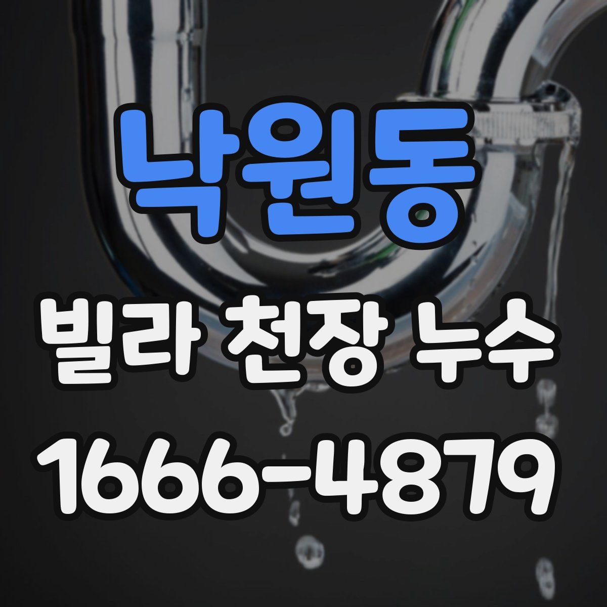 낙원동 빌라 천장 누수