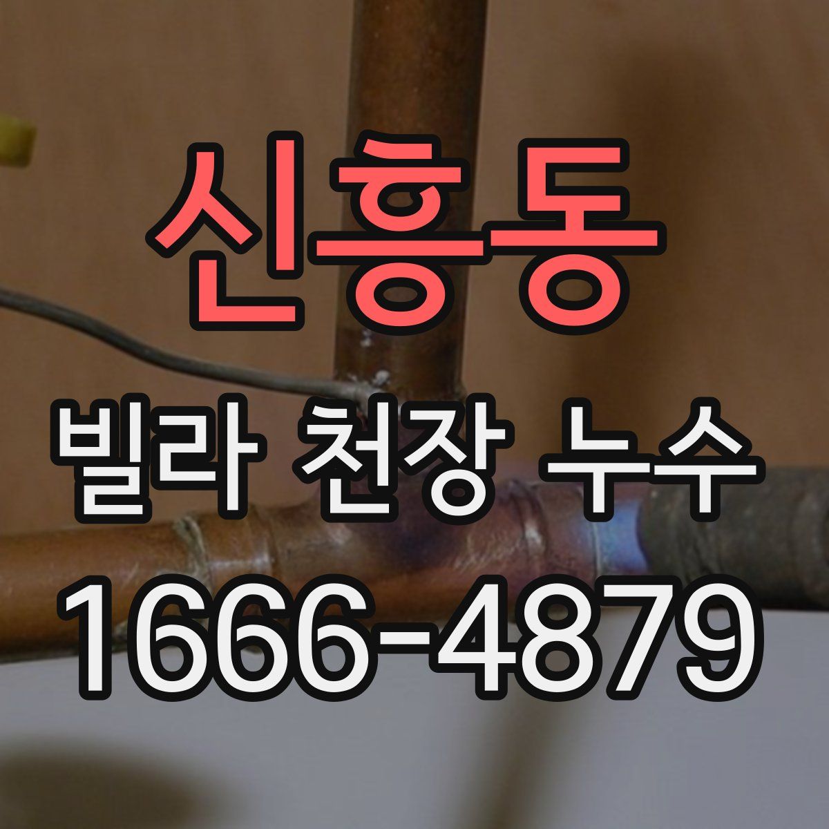 신흥동 빌라 천장 누수