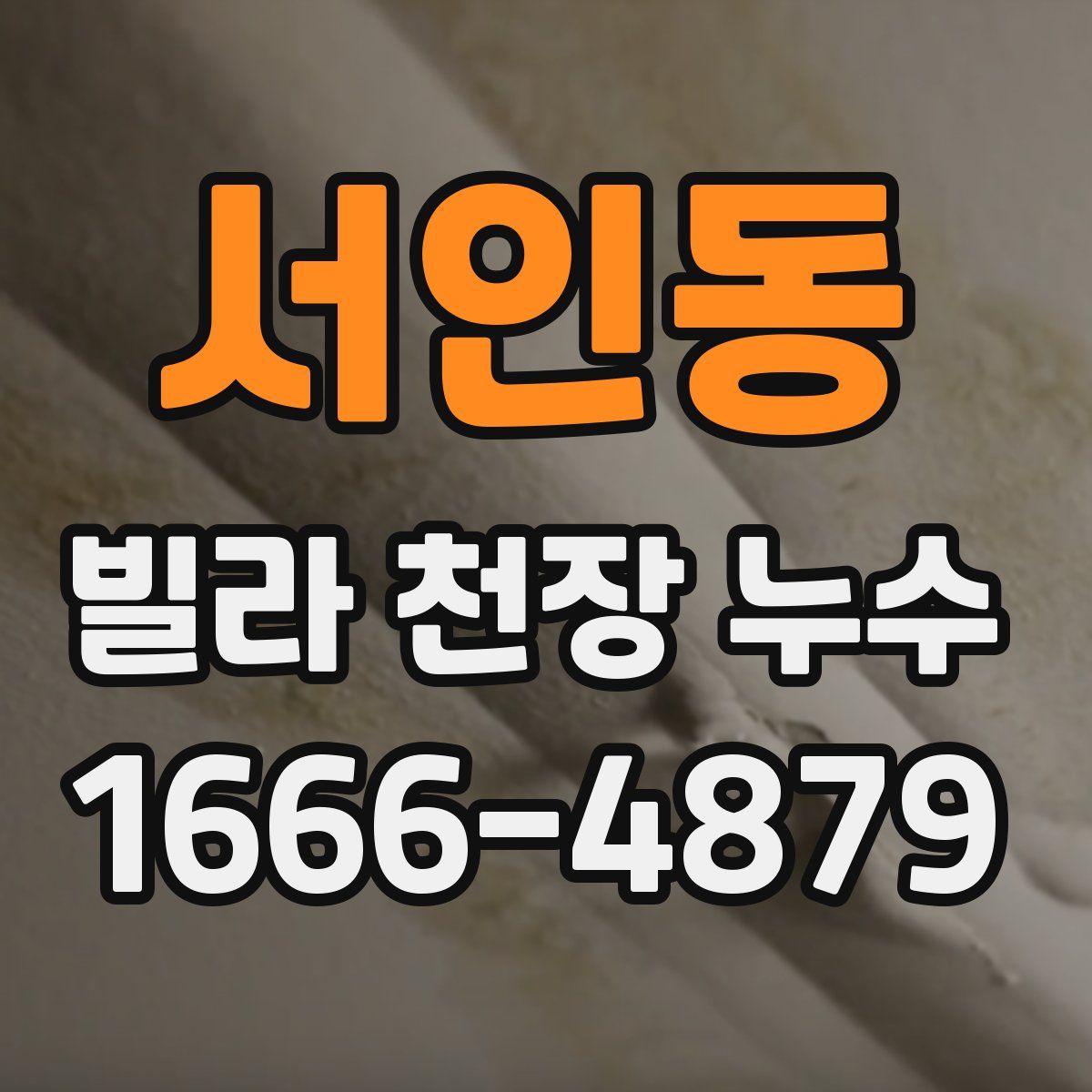 서인동 빌라 천장 누수