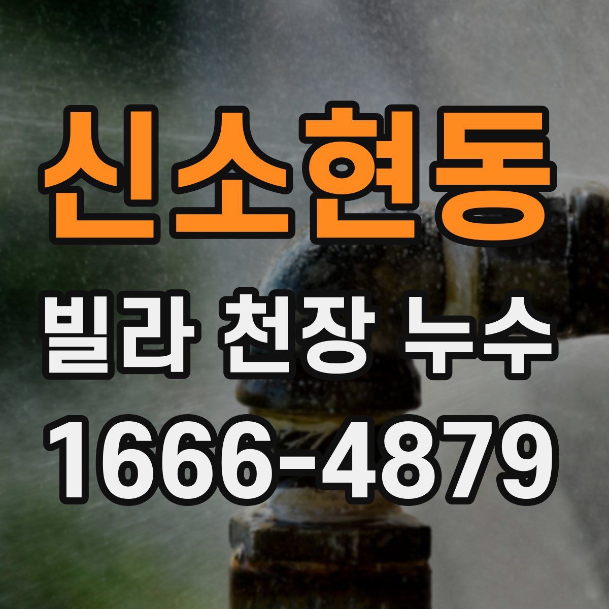 신소현동 빌라 천장 누수