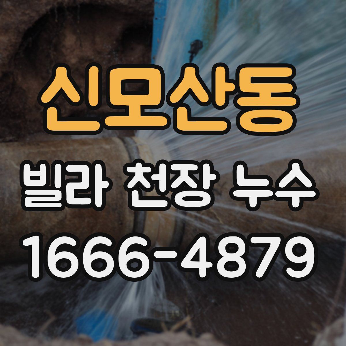 신모산동 빌라 천장 누수