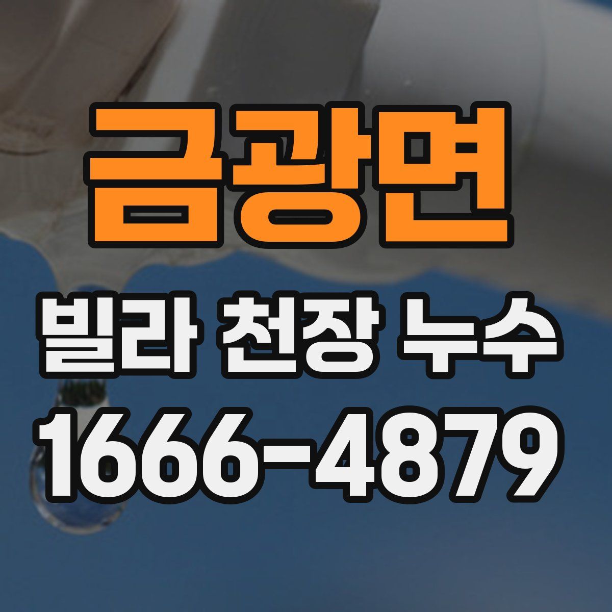 금광면 빌라 천장 누수