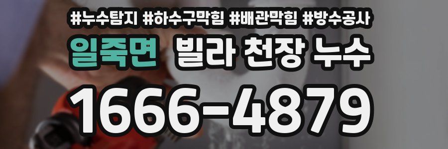 일죽면 빌라 천장 누수