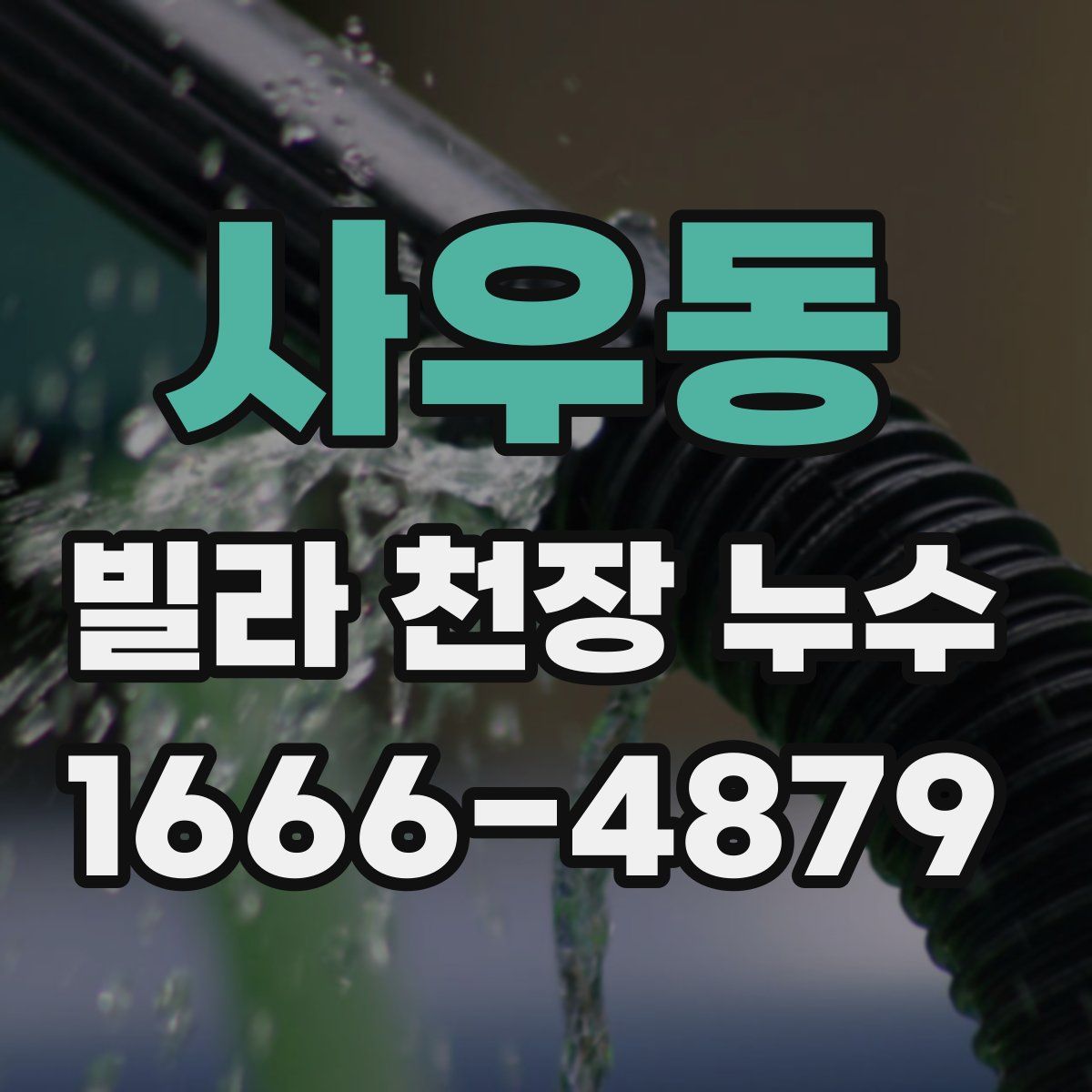 사우동 빌라 천장 누수
