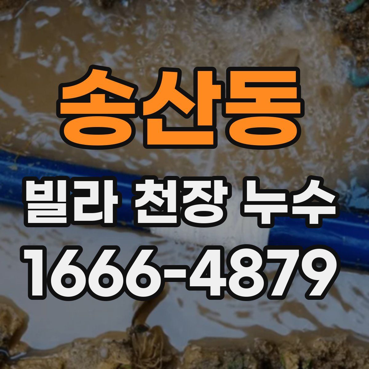 송산동 빌라 천장 누수