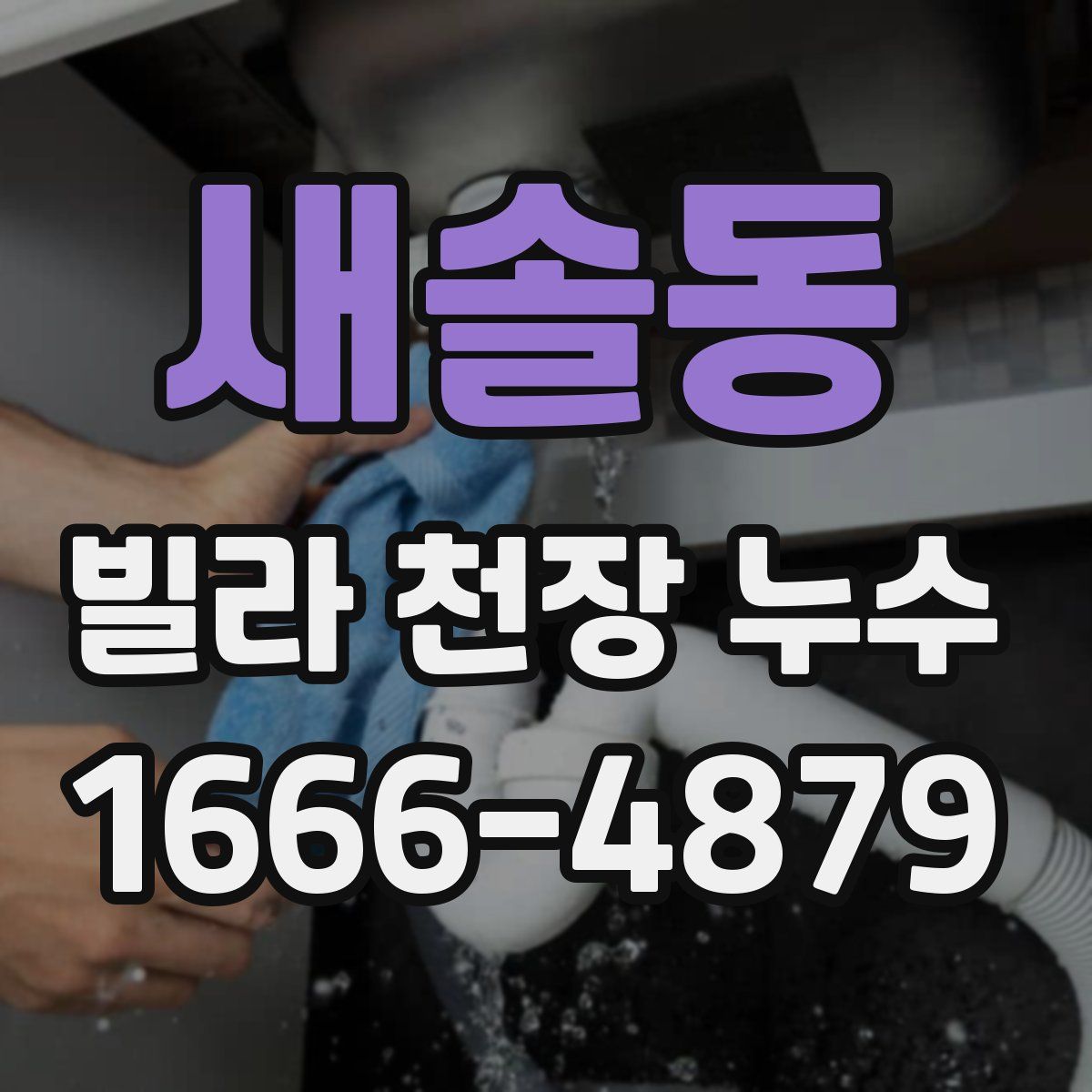 새솔동 빌라 천장 누수