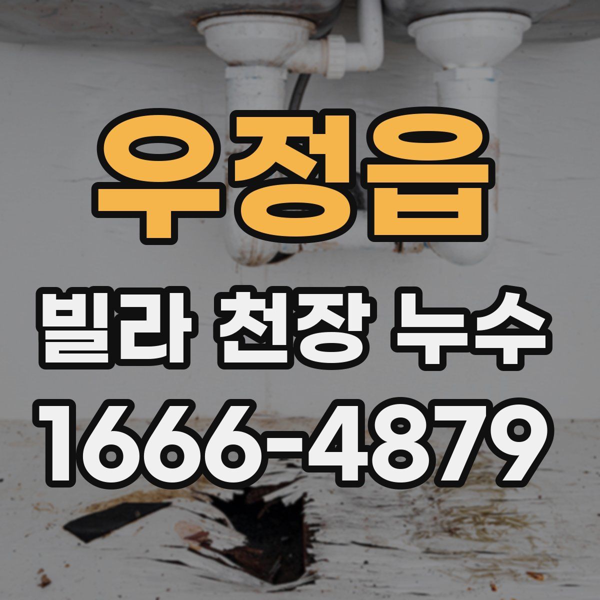 우정읍 빌라 천장 누수