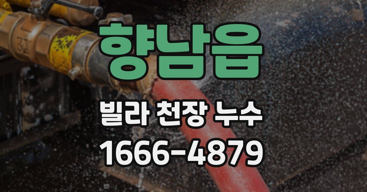 향남읍 빌라 천장 누수