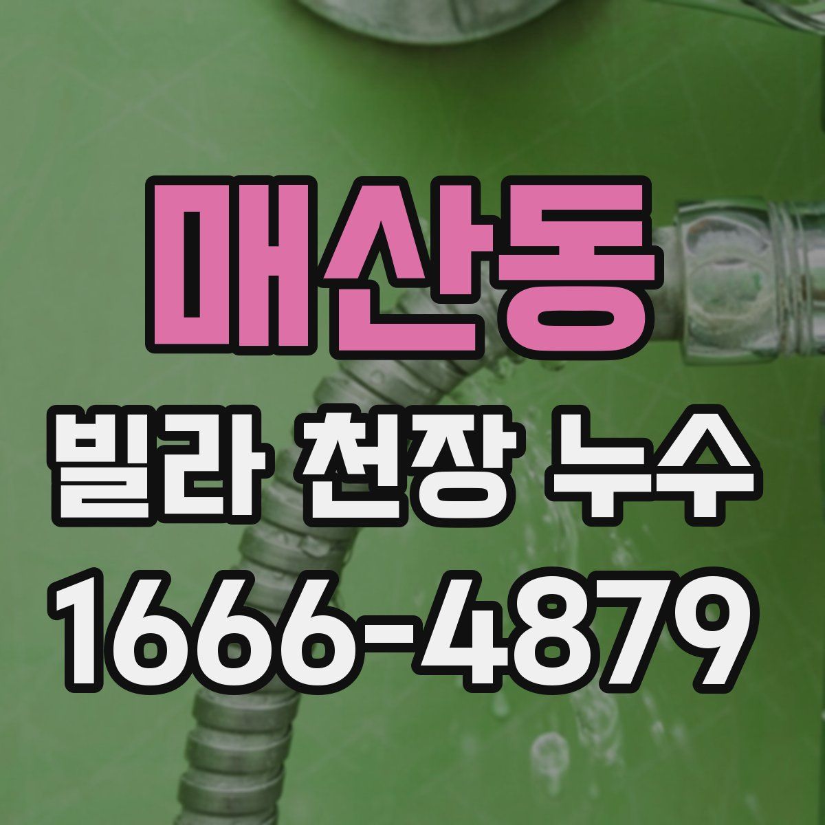 매산동 빌라 천장 누수