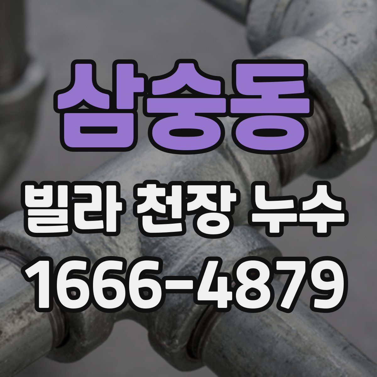 삼숭동 빌라 천장 누수