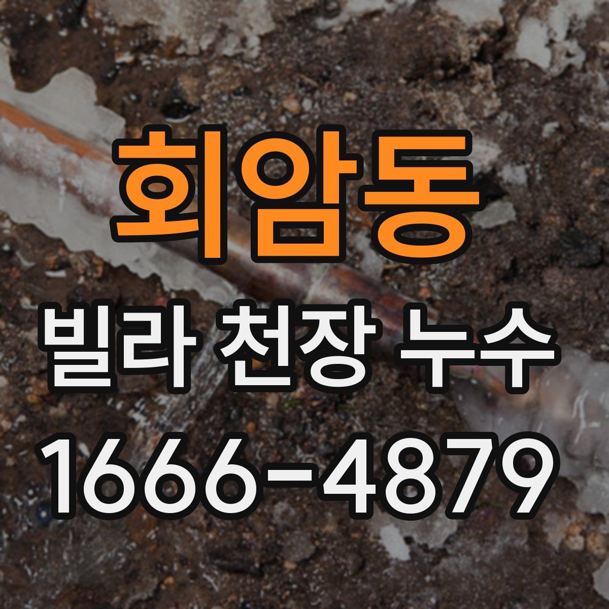 회암동 빌라 천장 누수