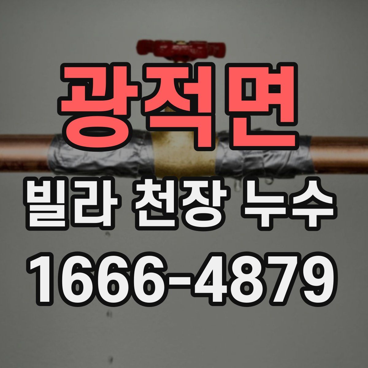 광적면 빌라 천장 누수
