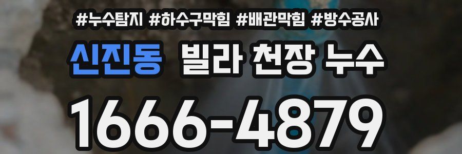 신진동 빌라 천장 누수