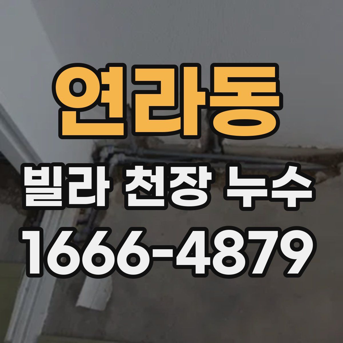 연라동 빌라 천장 누수