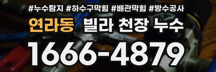 연라동 빌라 천장 누수