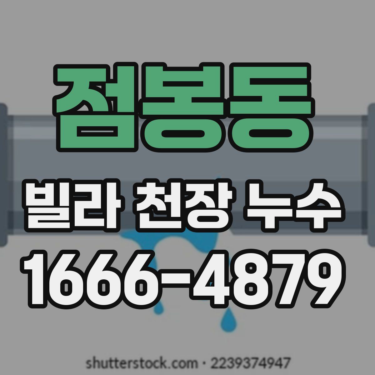 점봉동 빌라 천장 누수