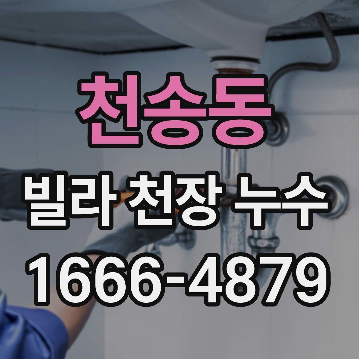 천송동 빌라 천장 누수