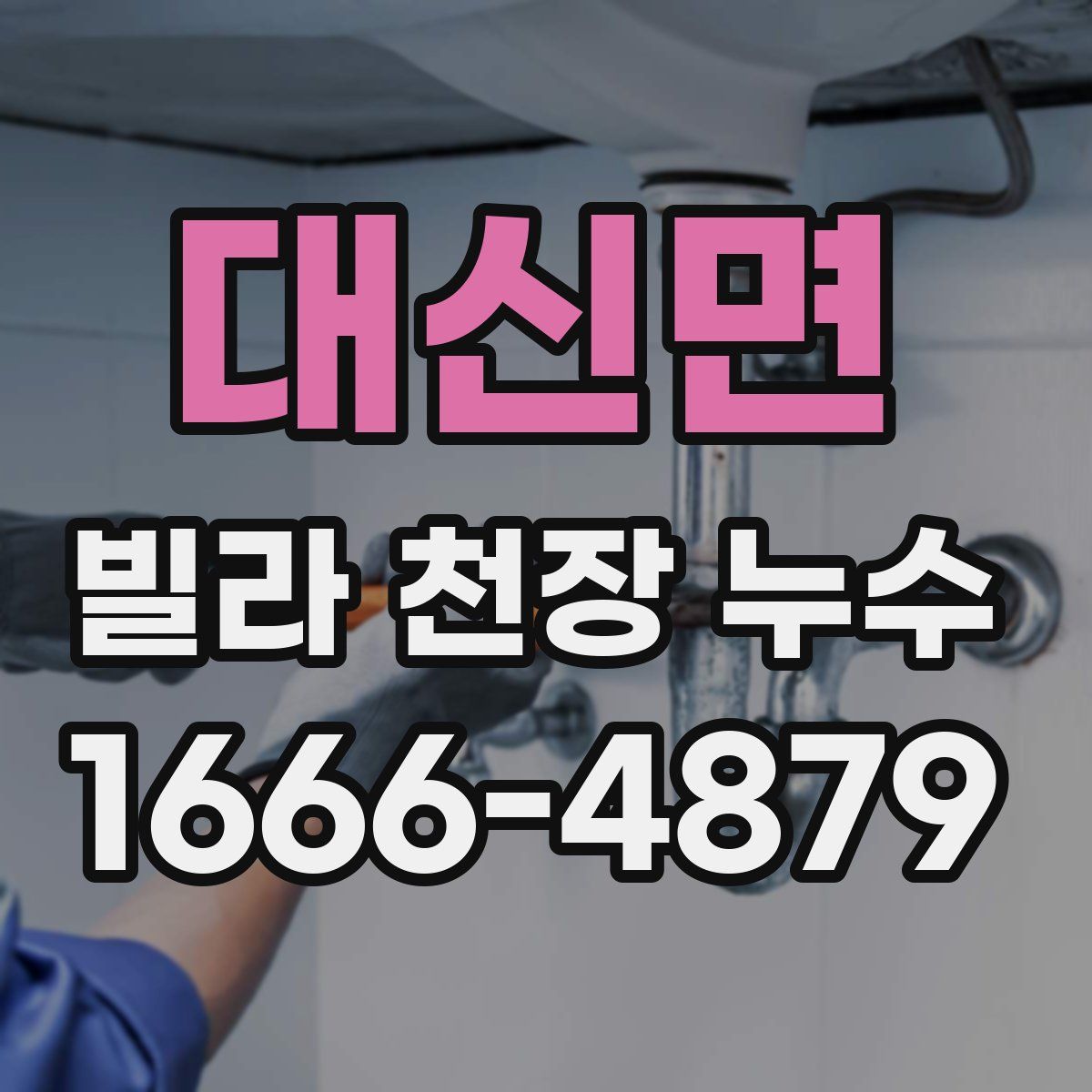 대신면 빌라 천장 누수