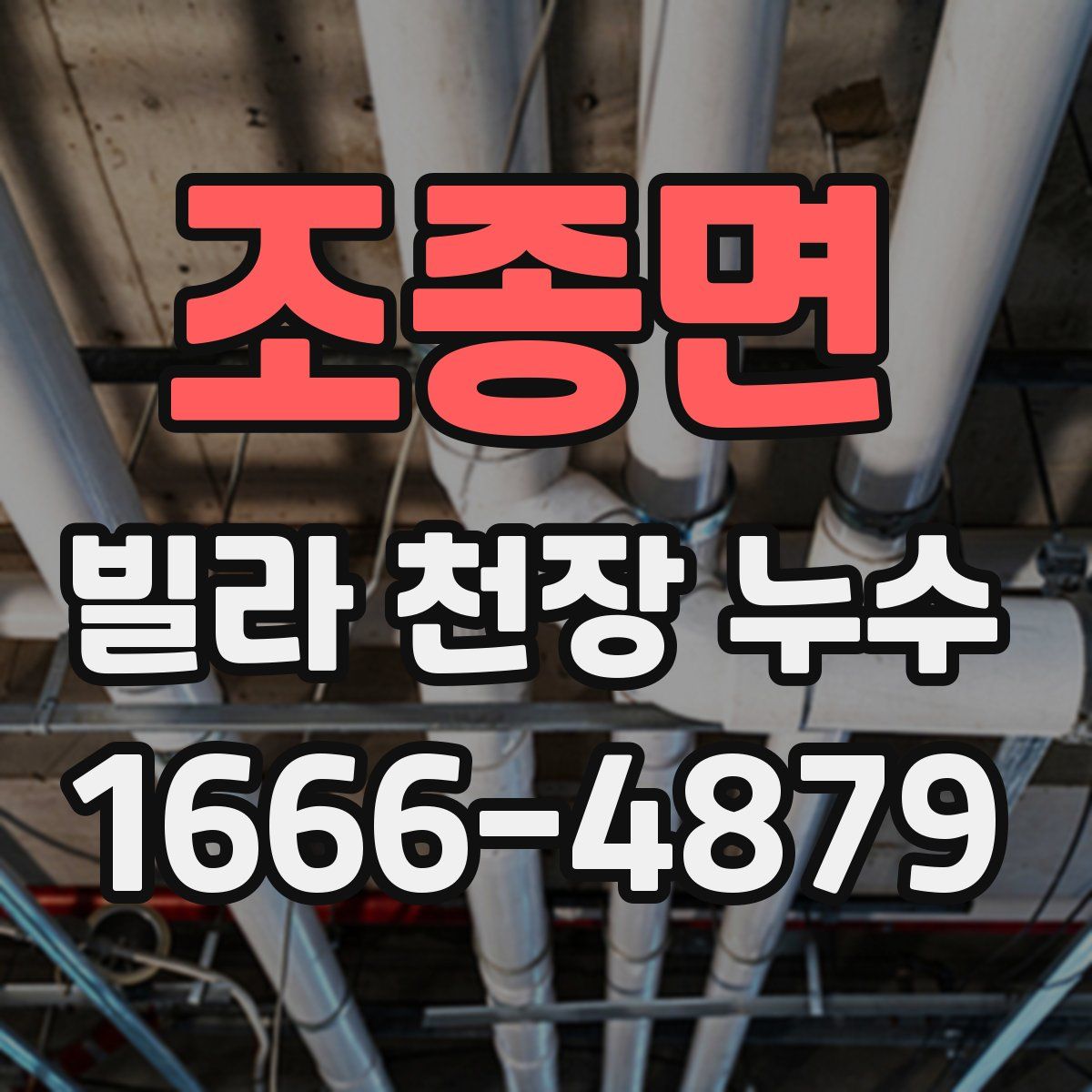 조종면 빌라 천장 누수