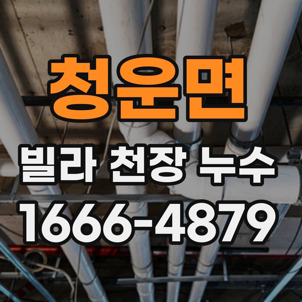 청운면 빌라 천장 누수