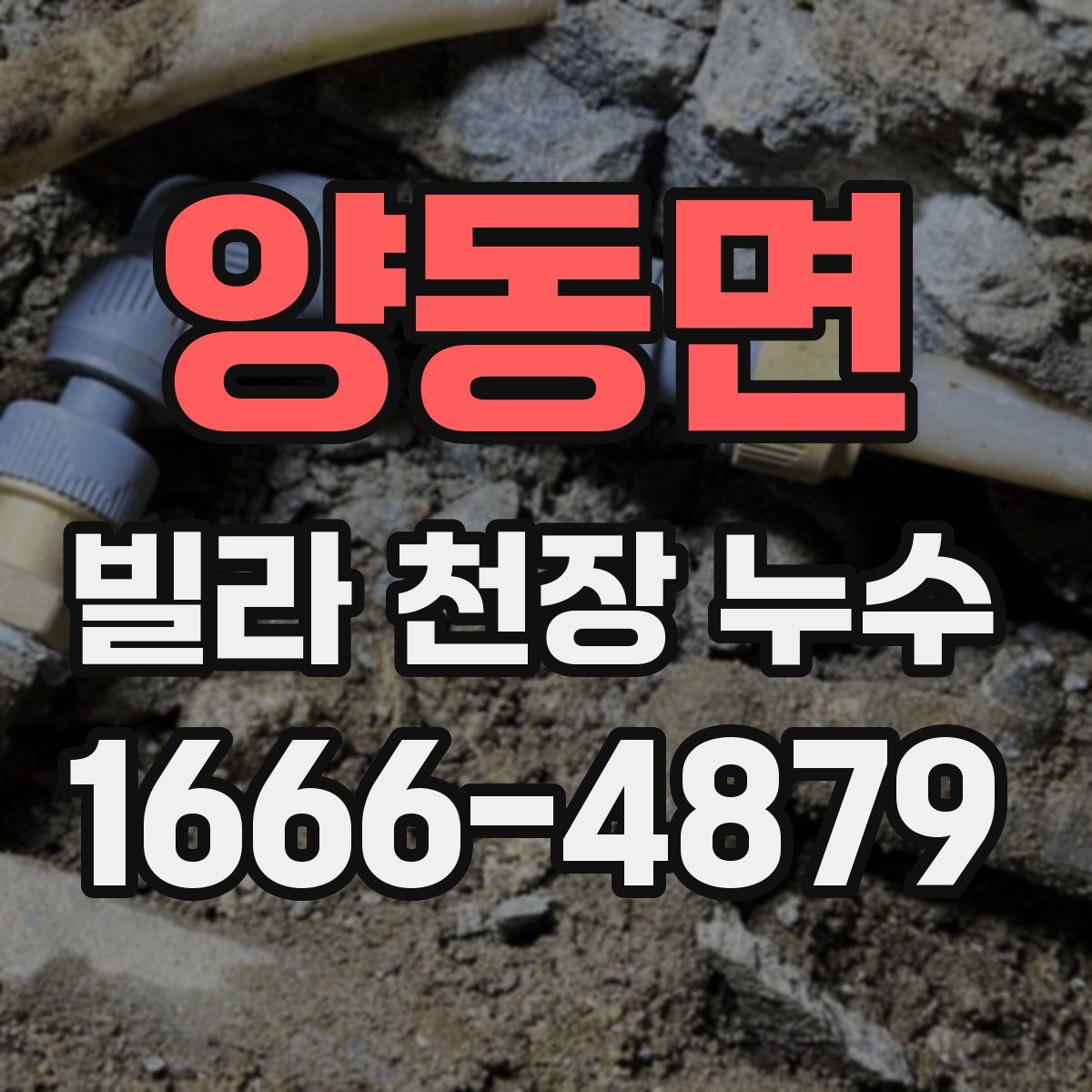 양동면 빌라 천장 누수