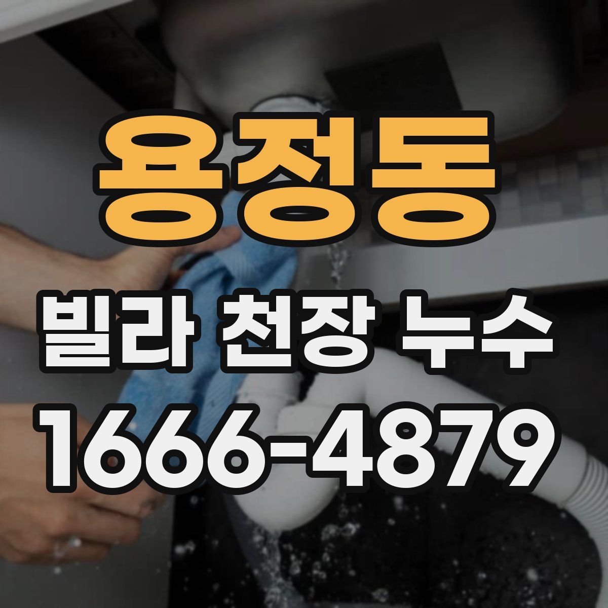 용정동 빌라 천장 누수