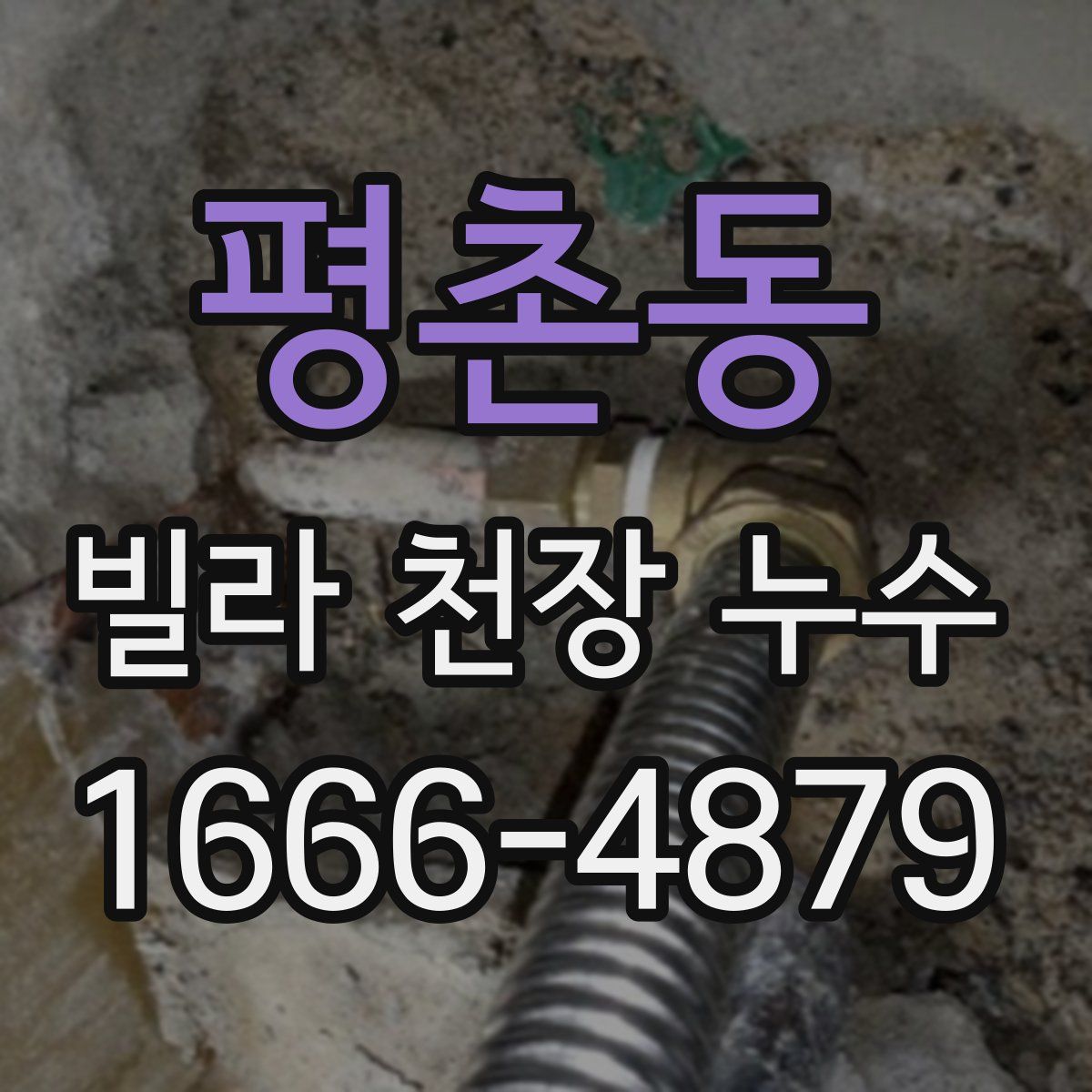 평촌동 빌라 천장 누수