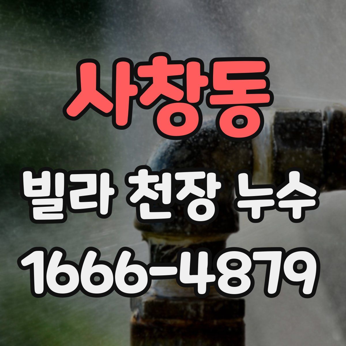 사창동 빌라 천장 누수