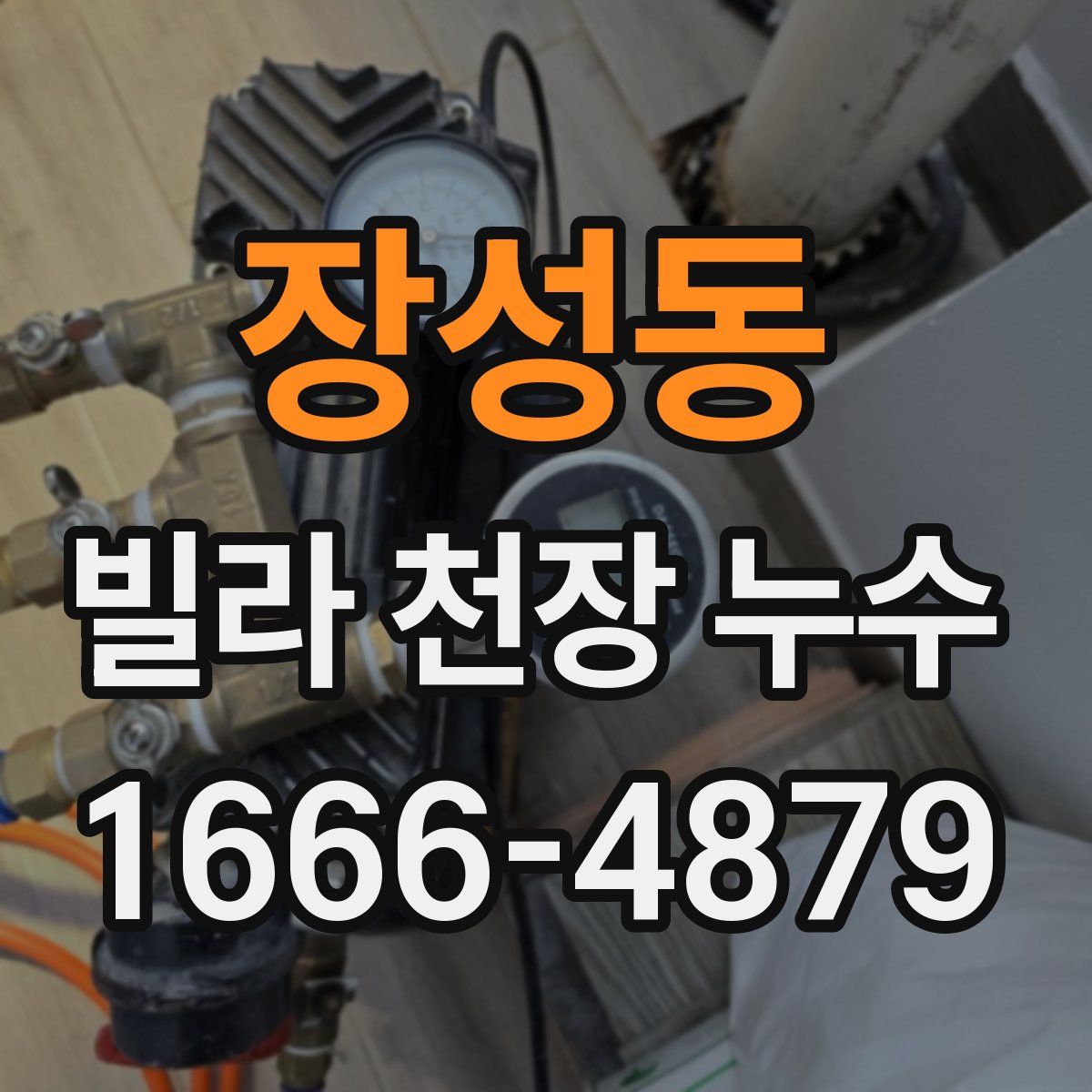 장성동 빌라 천장 누수