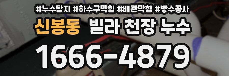 신봉동 빌라 천장 누수