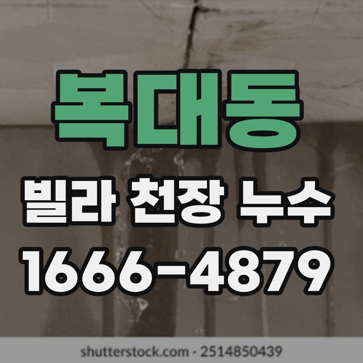 복대동 빌라 천장 누수