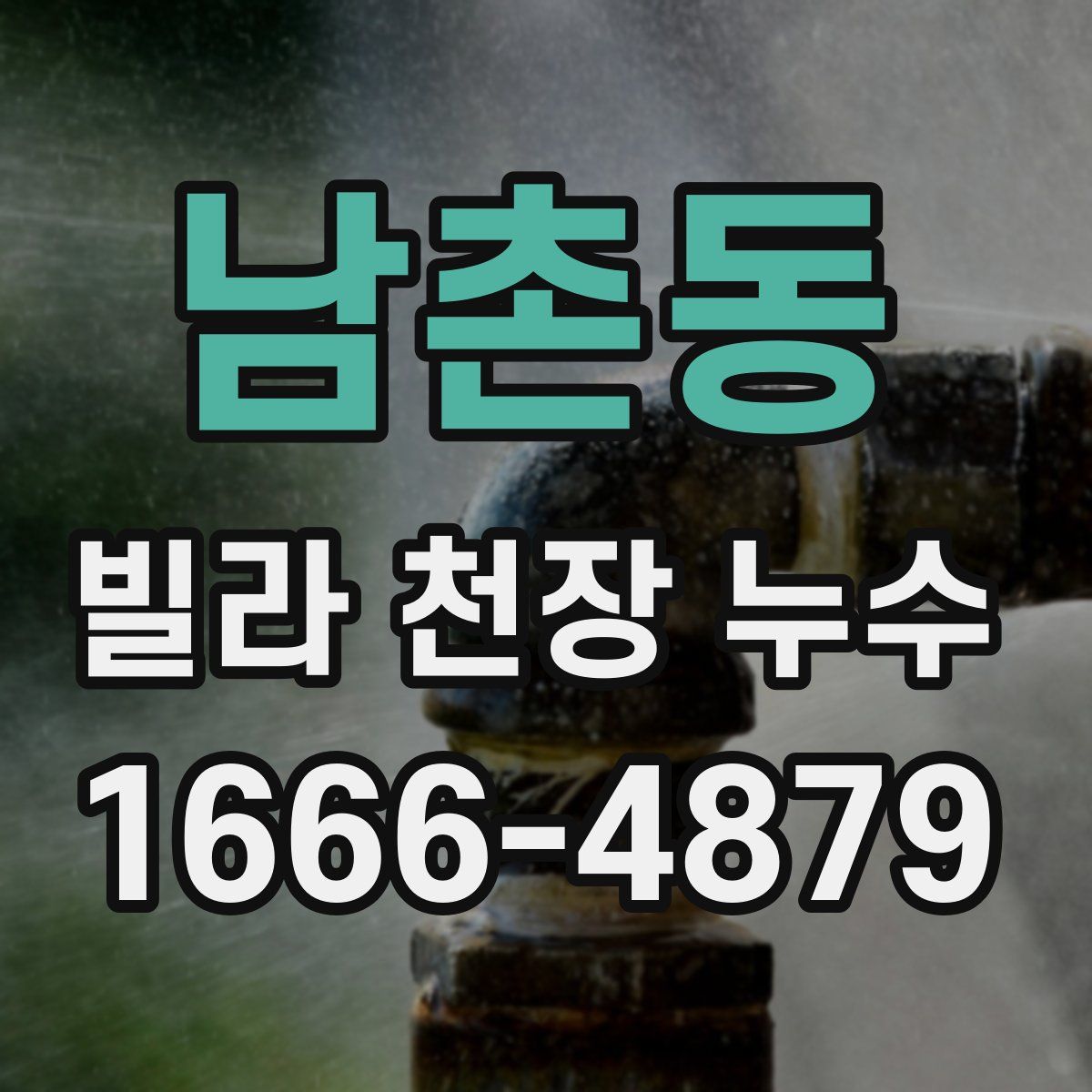 남촌동 빌라 천장 누수