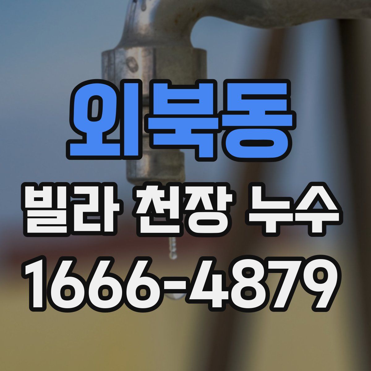 외북동 빌라 천장 누수