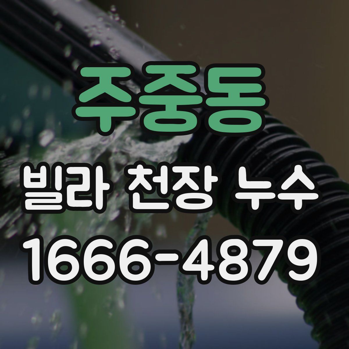 주중동 빌라 천장 누수