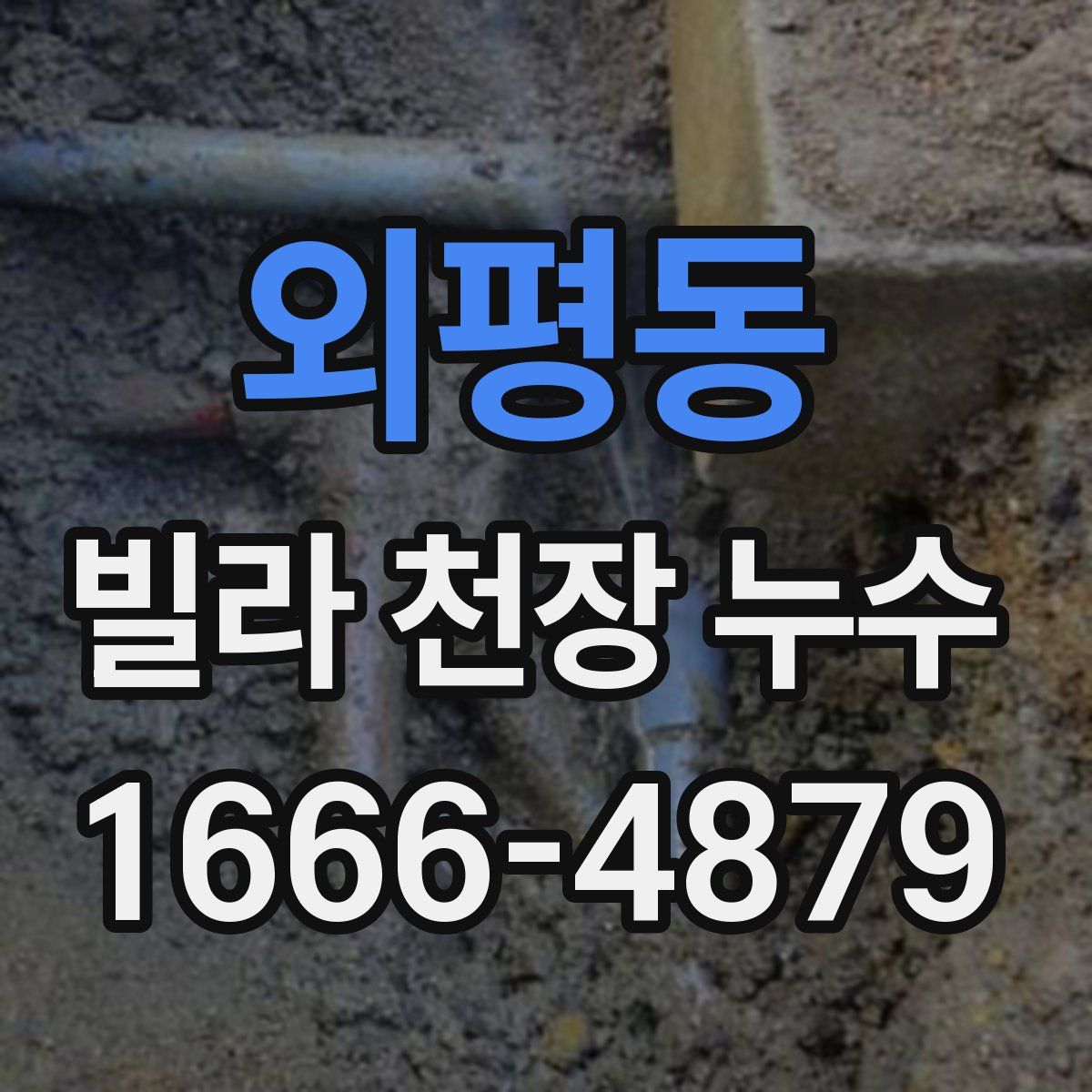 외평동 빌라 천장 누수
