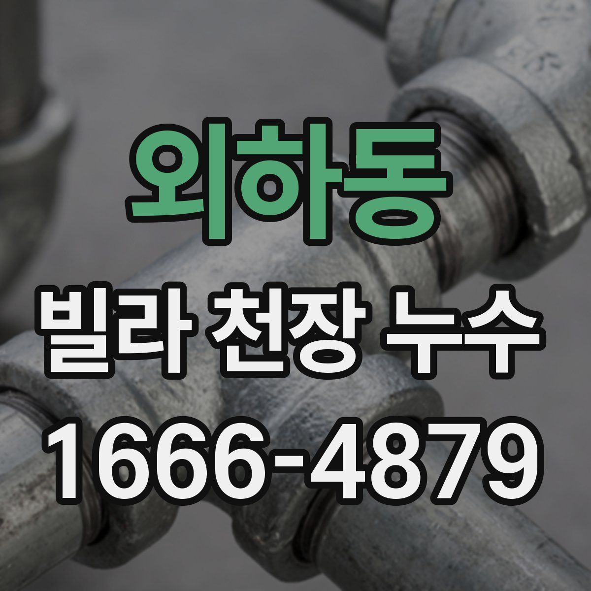 외하동 빌라 천장 누수