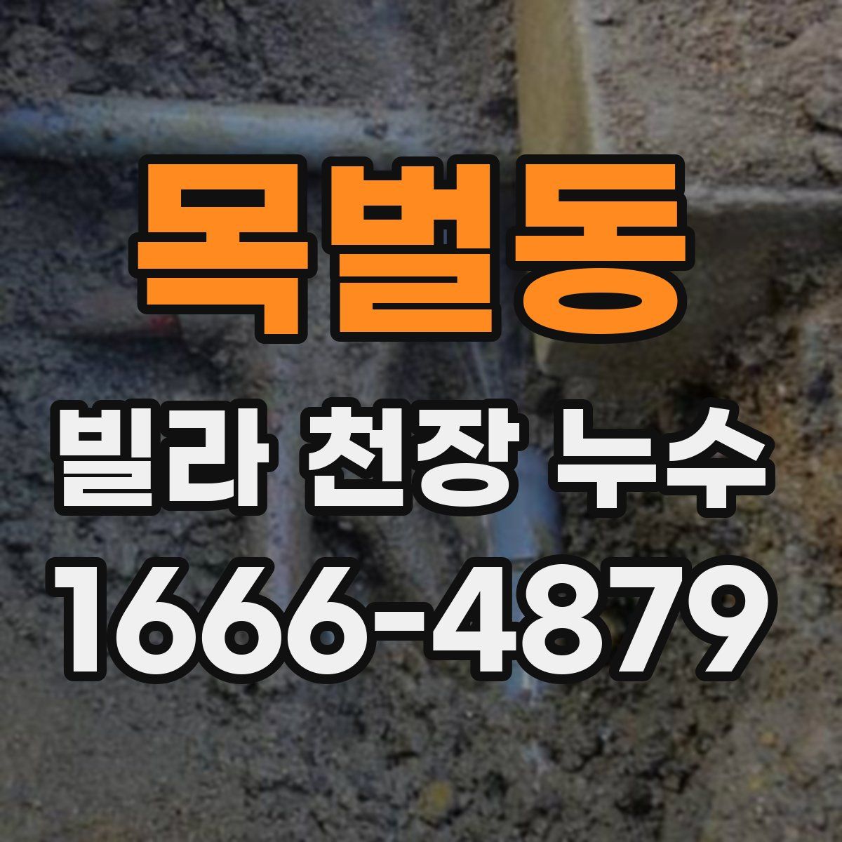 목벌동 빌라 천장 누수