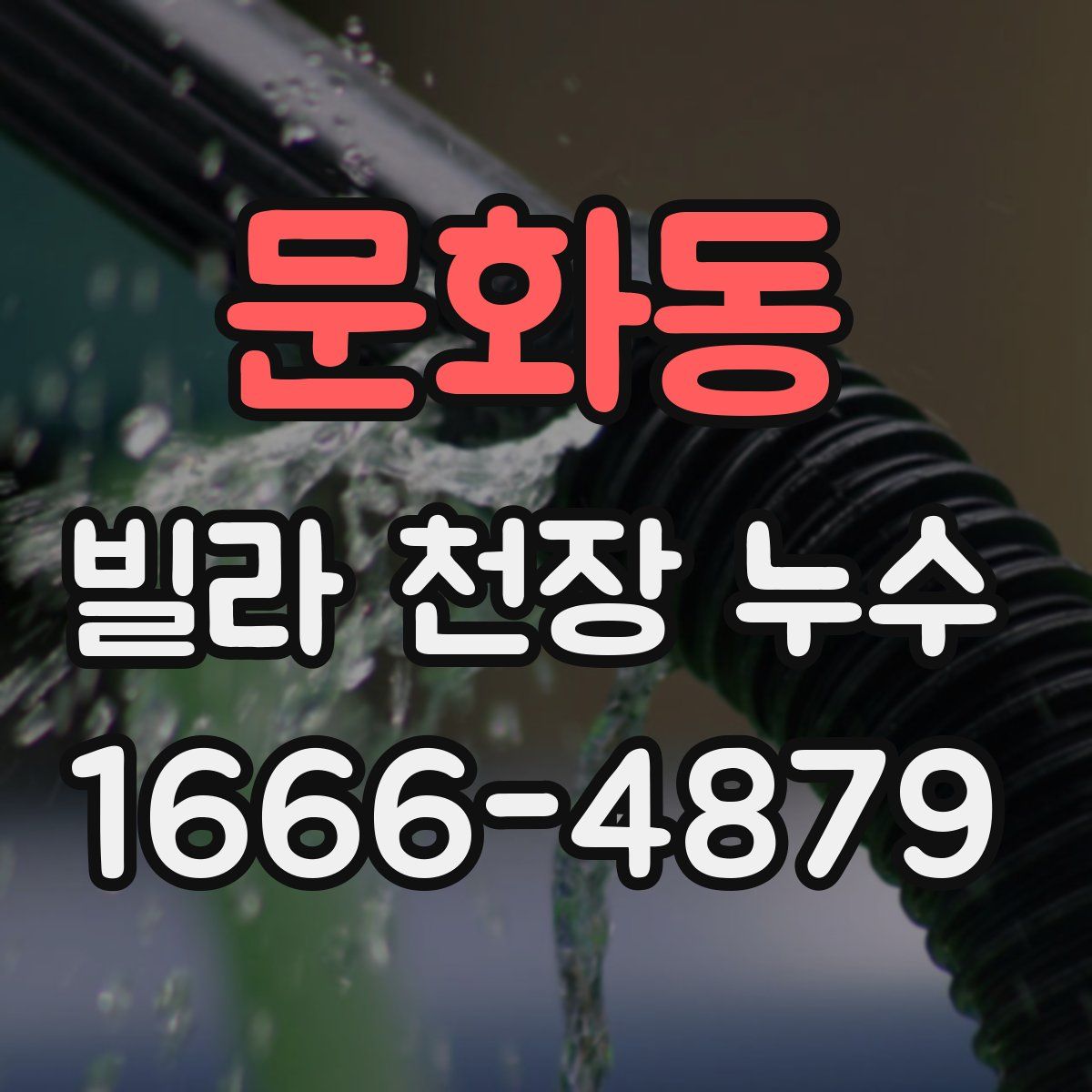 문화동 빌라 천장 누수