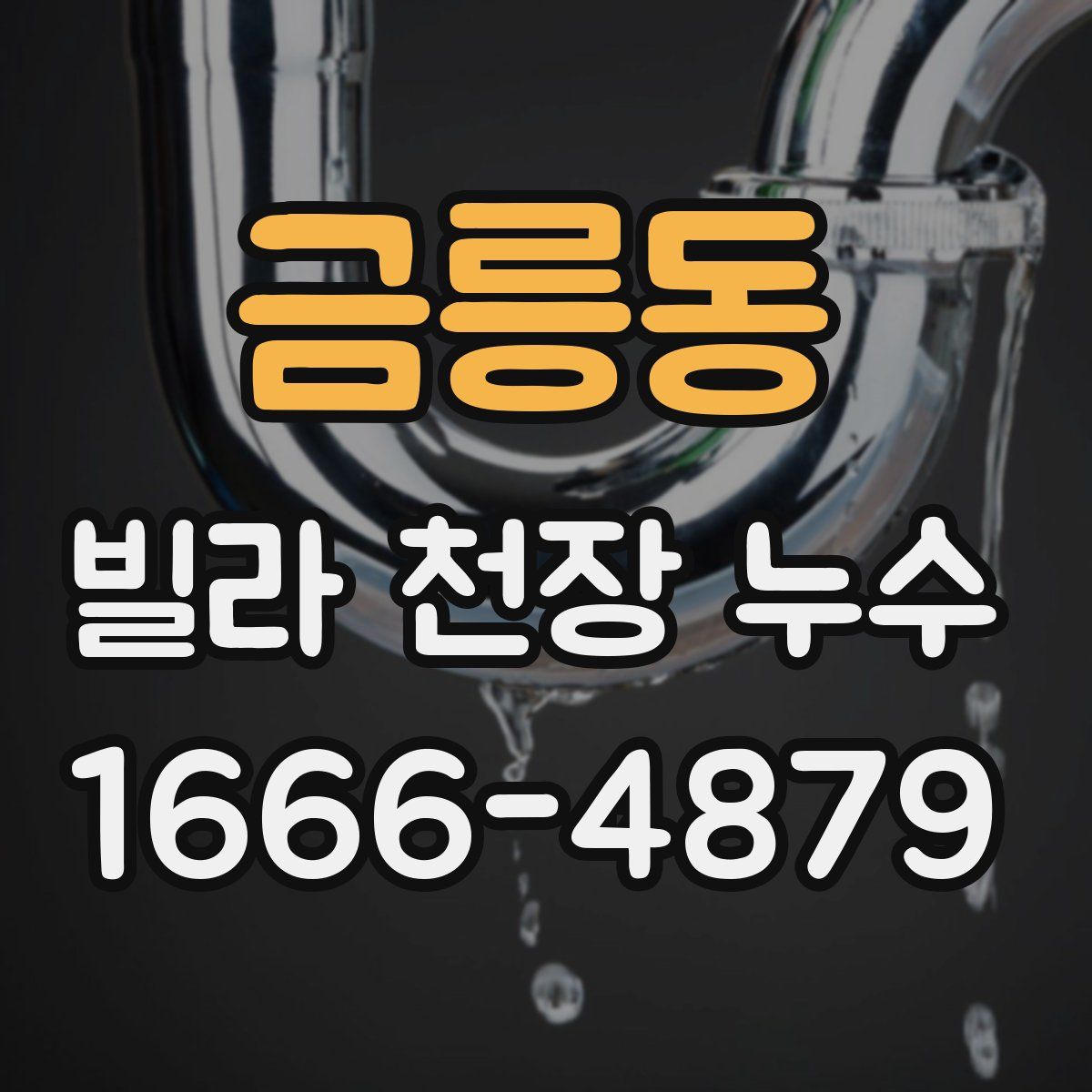 금릉동 빌라 천장 누수