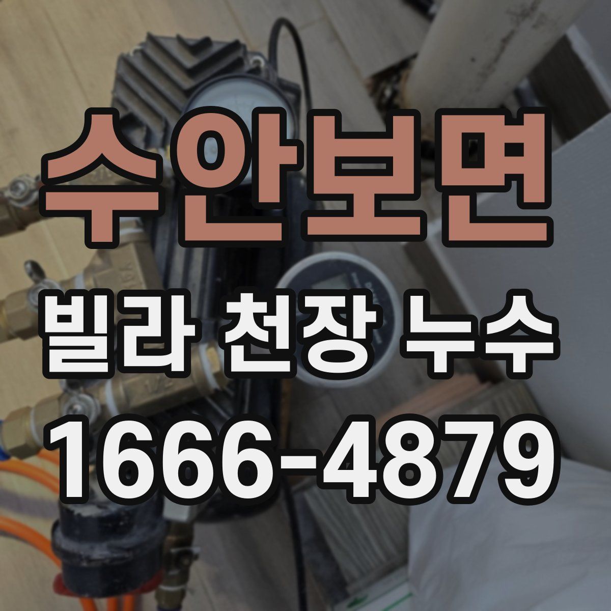 수안보면 빌라 천장 누수