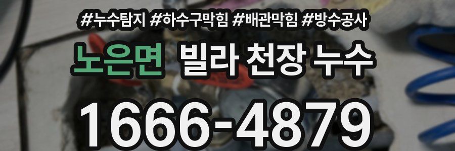 노은면 빌라 천장 누수