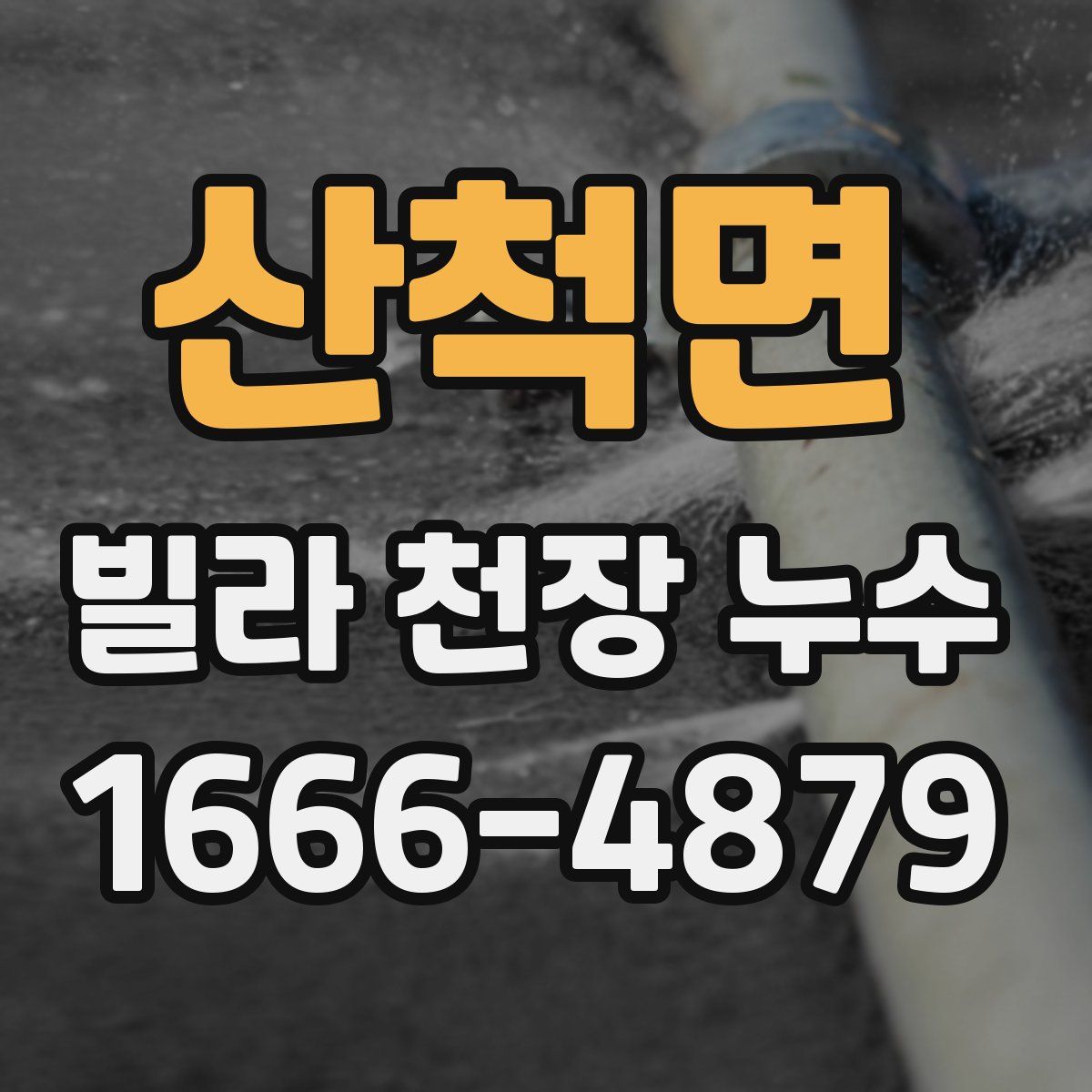 산척면 빌라 천장 누수