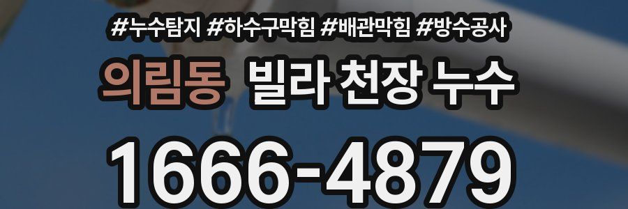 의림동 빌라 천장 누수