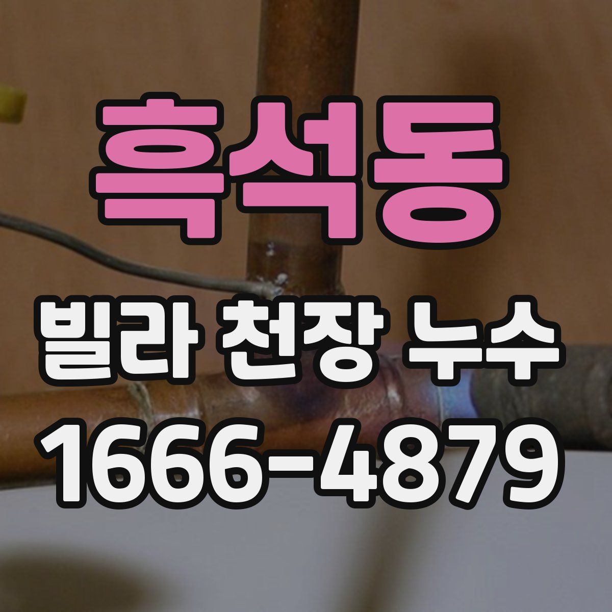 흑석동 빌라 천장 누수
