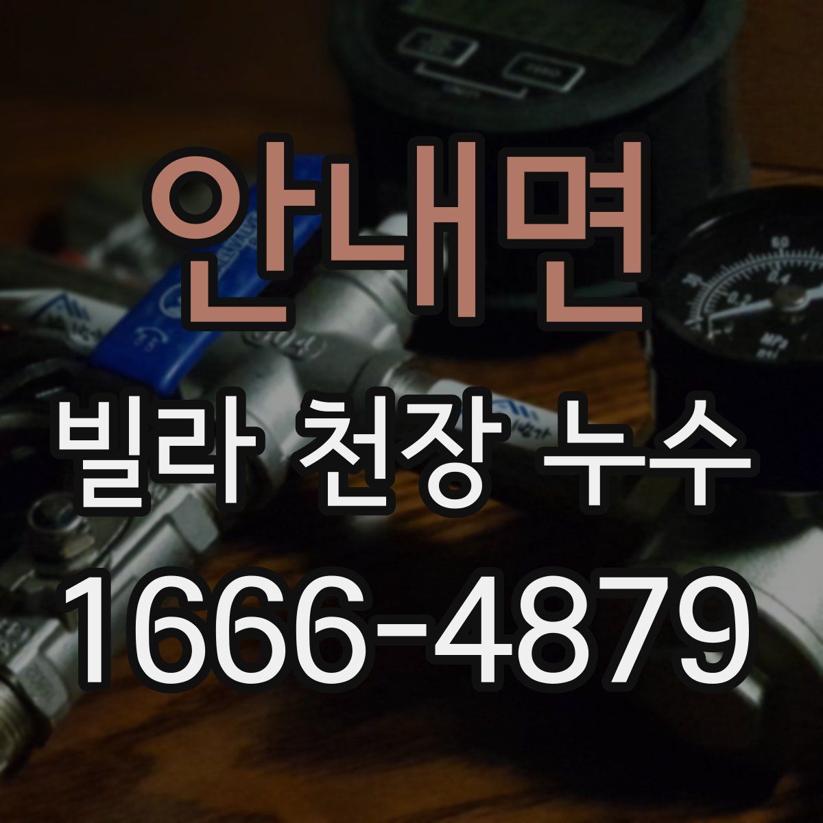 안내면 빌라 천장 누수