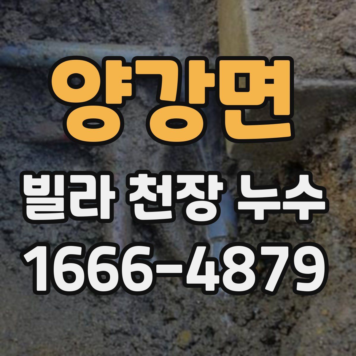 양강면 빌라 천장 누수