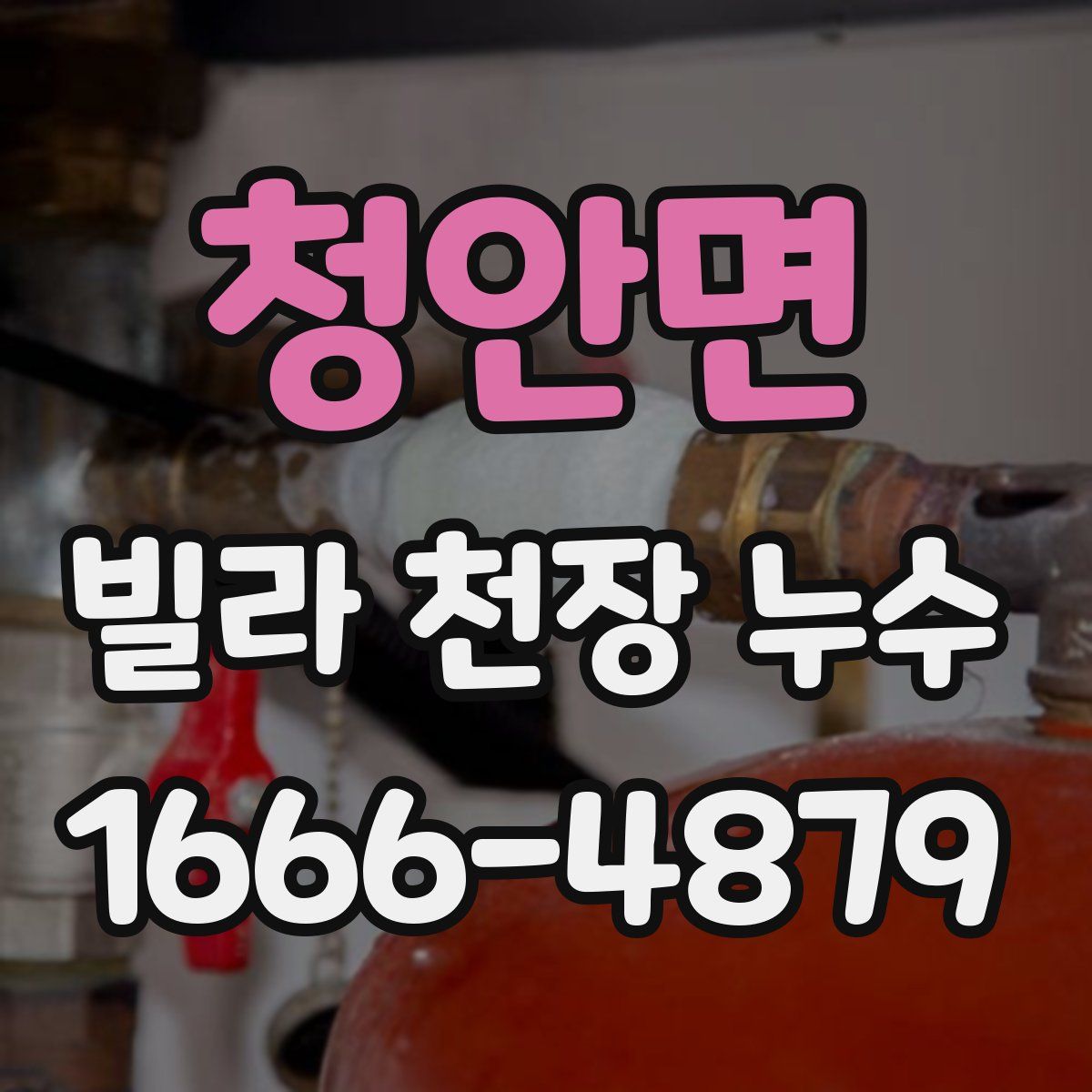 청안면 빌라 천장 누수