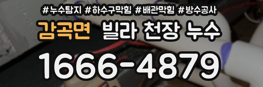 감곡면 빌라 천장 누수