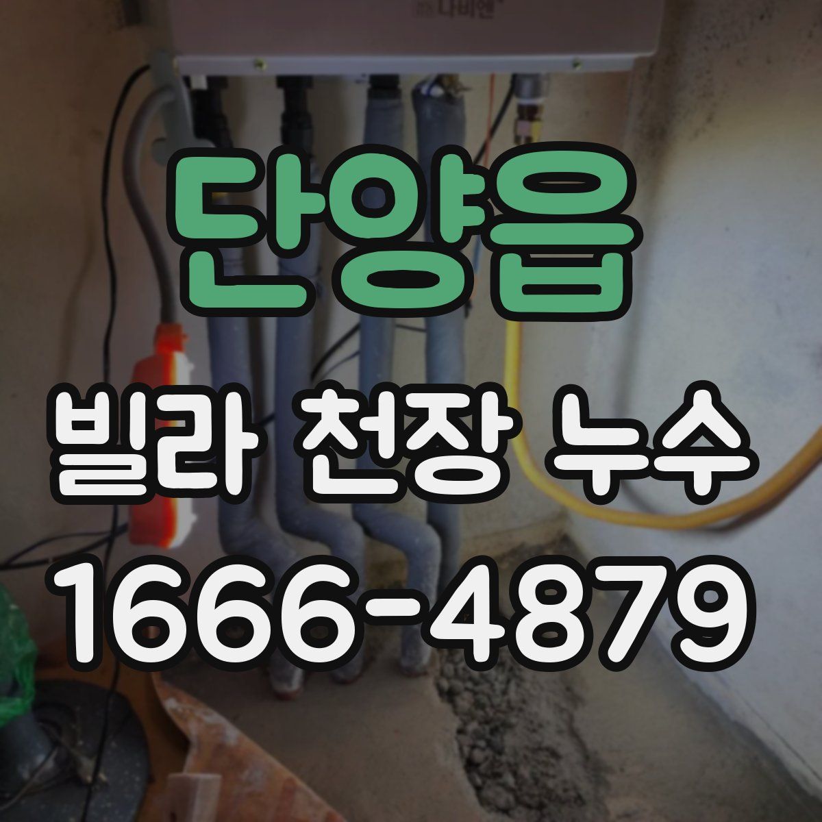 단양읍 빌라 천장 누수