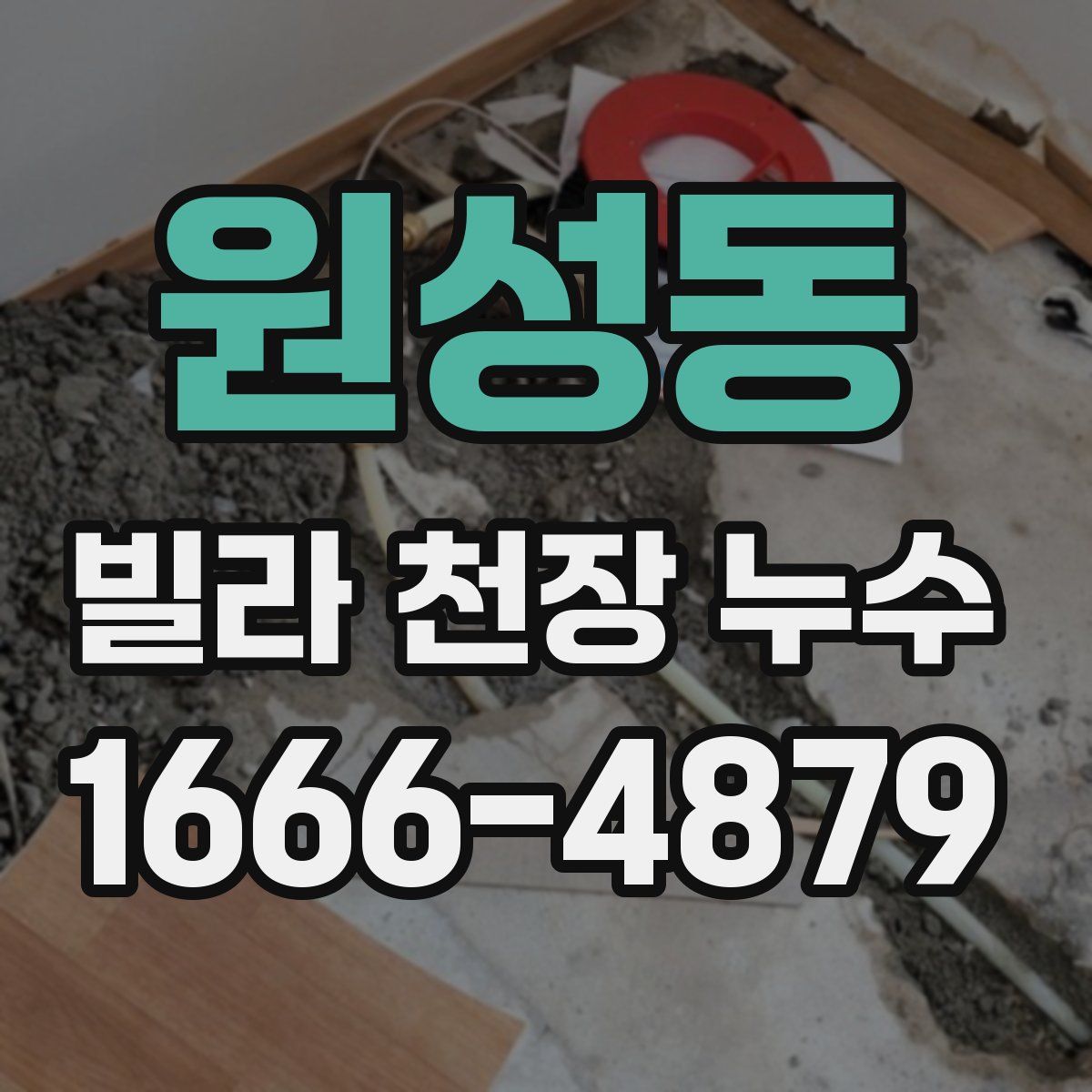 원성동 빌라 천장 누수